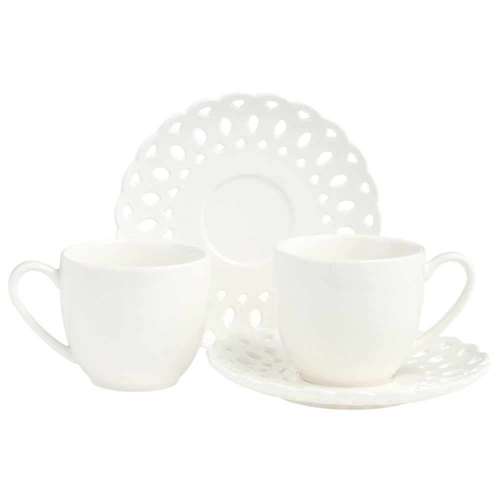 НАБОР ЧАЙНЫЙ LEFARD "STYLE" НА 2 ПЕР. 4 ПР. 250 МЛ (КОР=18НАБ.)