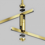 Основание на штанге Maytoni Accessories for tracks Flarity TRA156C-D1-BS