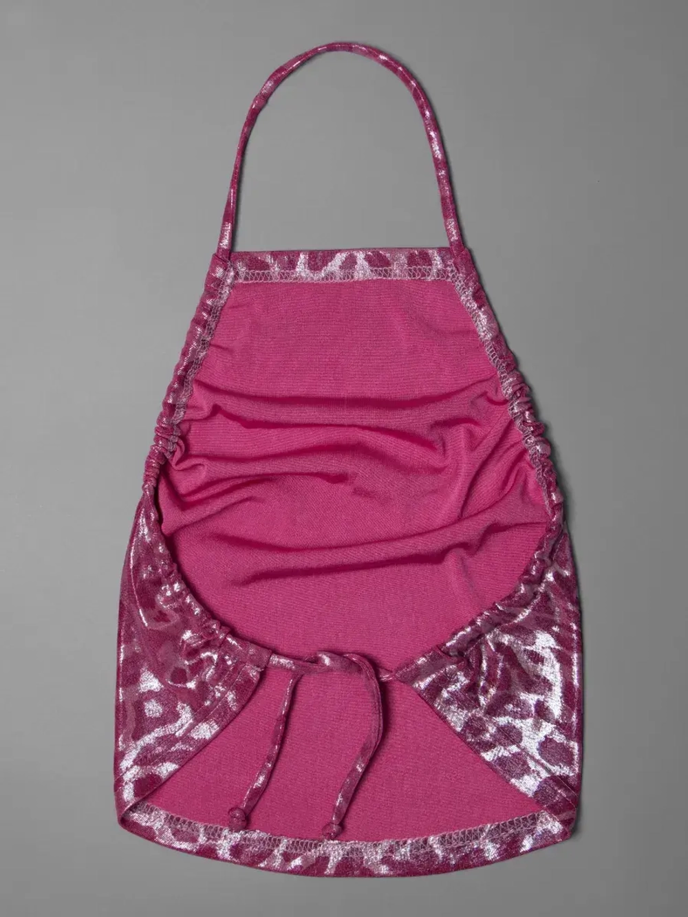 Летний топ для девочки на завязках