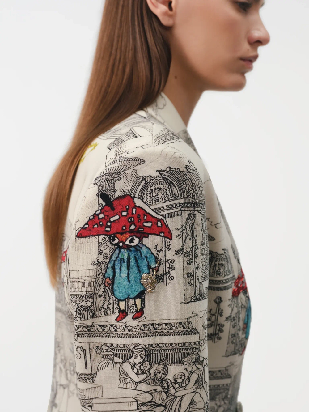 Жакет Boss принтованный OLA OLA