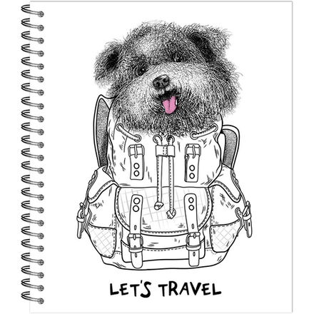 НОВИНКА! Тетрадь общая 96 листов на спирали "Приколы"