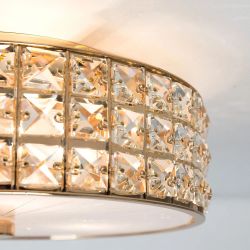 Citilux Портал CL324132 Люстра хрустальная Золото