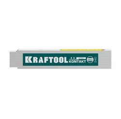 KRAFTOOL PRO-90 Kontakt, 2.4 м, профессиональный складной деревянный метр (34729)