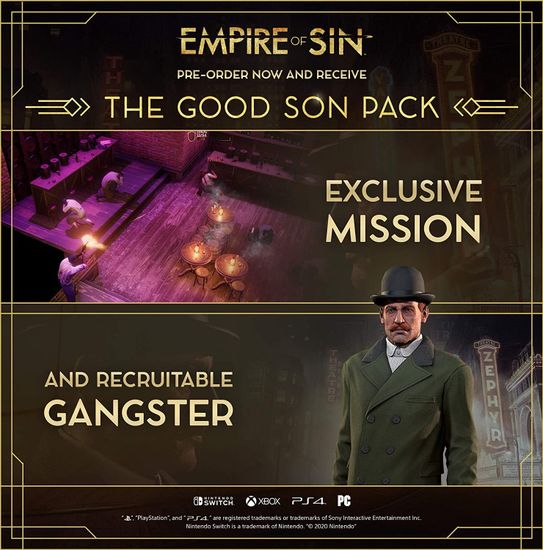 Empire of Sin Издание первого дня [PS4, русские субтитры]
