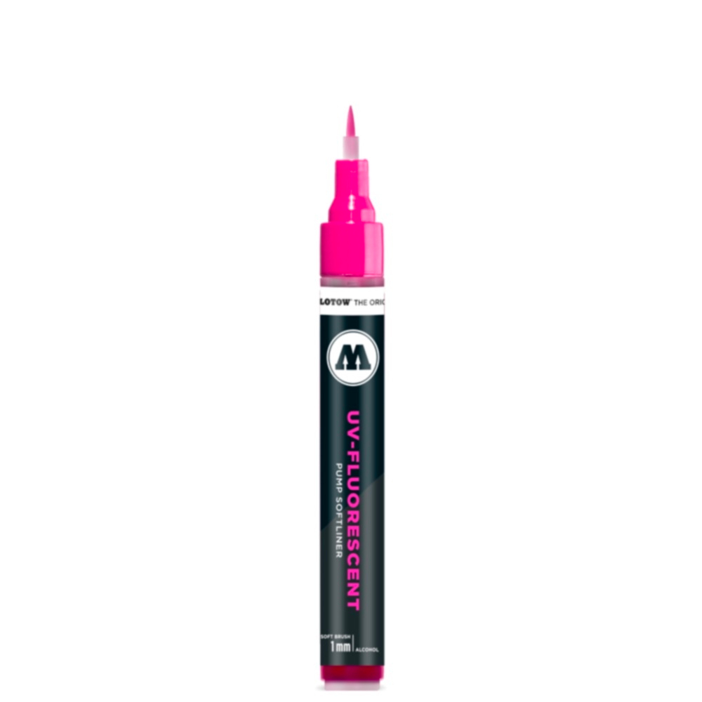 Маркер-Кисть Molotow UV-FLUORESCENT PUMP SOFTLINER - 1мм
