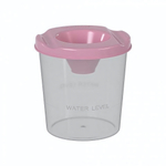 Стакан-непроливайка Pastel, розовая (Erich Krause)