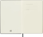Ежедневник на 2025-2026 гг Moleskine Academic (DHB18DC3) 13х21см, 400 стр. твердая обложка черный