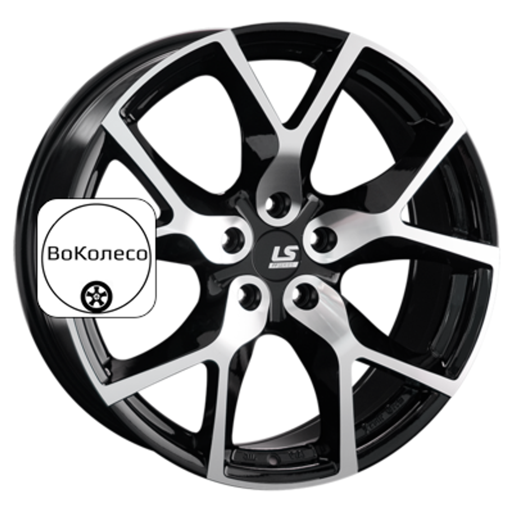 8,5x20/5x120 ET45 D72,6 RC12 BKF (конус) LS FlowForming