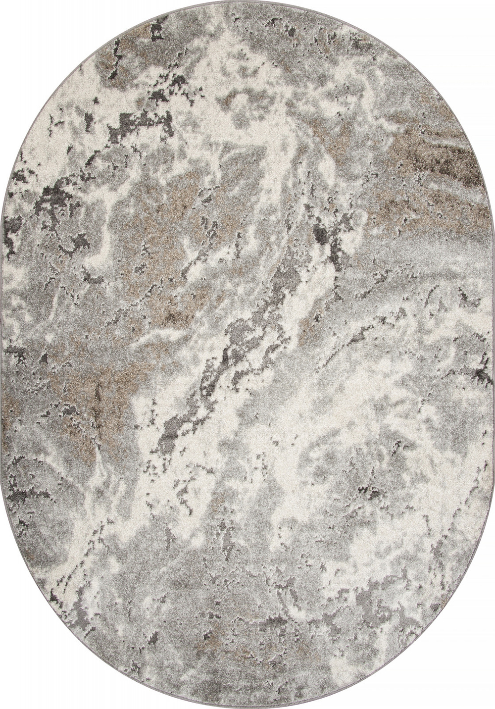 Ковер F116 - BEIGE - Овал - коллекция MONTANA размер 200*290 см
