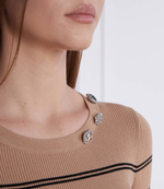 Свитер Liu Jo - бежевый(MF3001 MS99E)