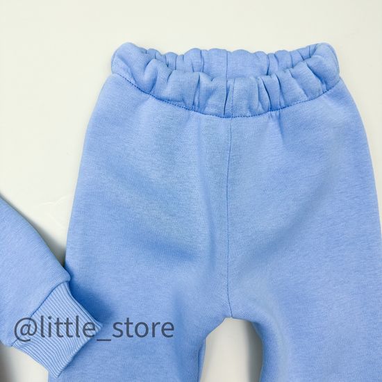 Комплект из футера с начесом "Bright" Небо