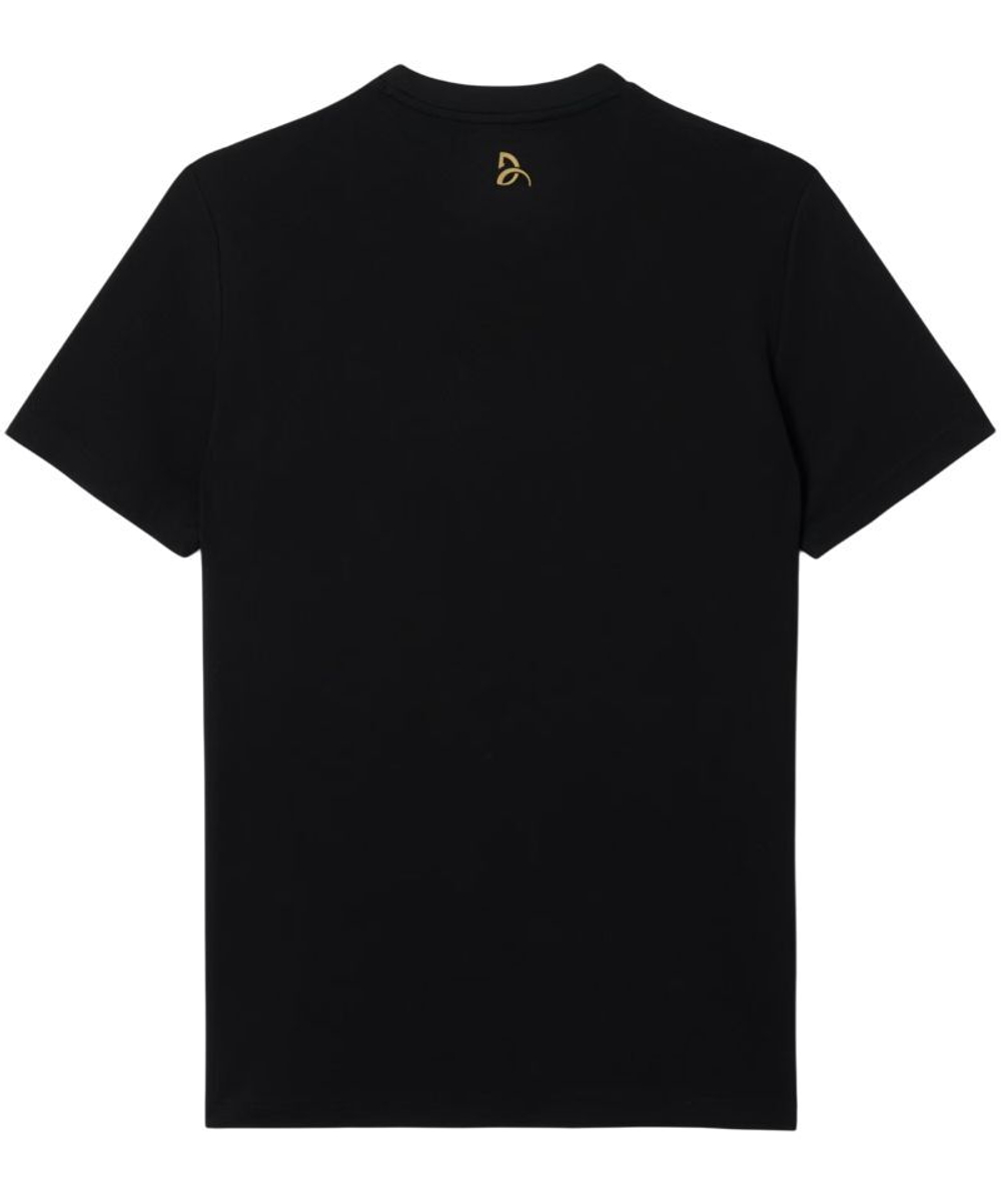 Мужская теннисная футболка Lacoste Tennis x Novak Djokovic - black