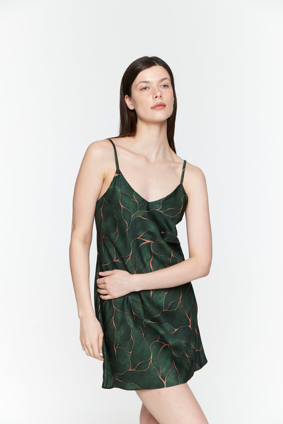 Шелковая комбинация тропики