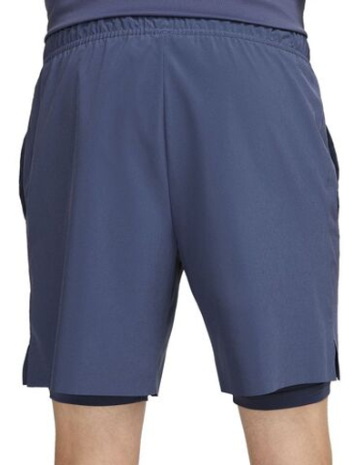 Мужские теннисные шорты Nike Court Dri-Fit Slam RG 2-in1 Shorts - thunder blue/white
