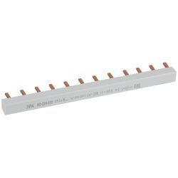 Шина соединительная ЭРА NO-224-618 PIN штырь 3Р 63А 22 см 12 модулей | Электротовары