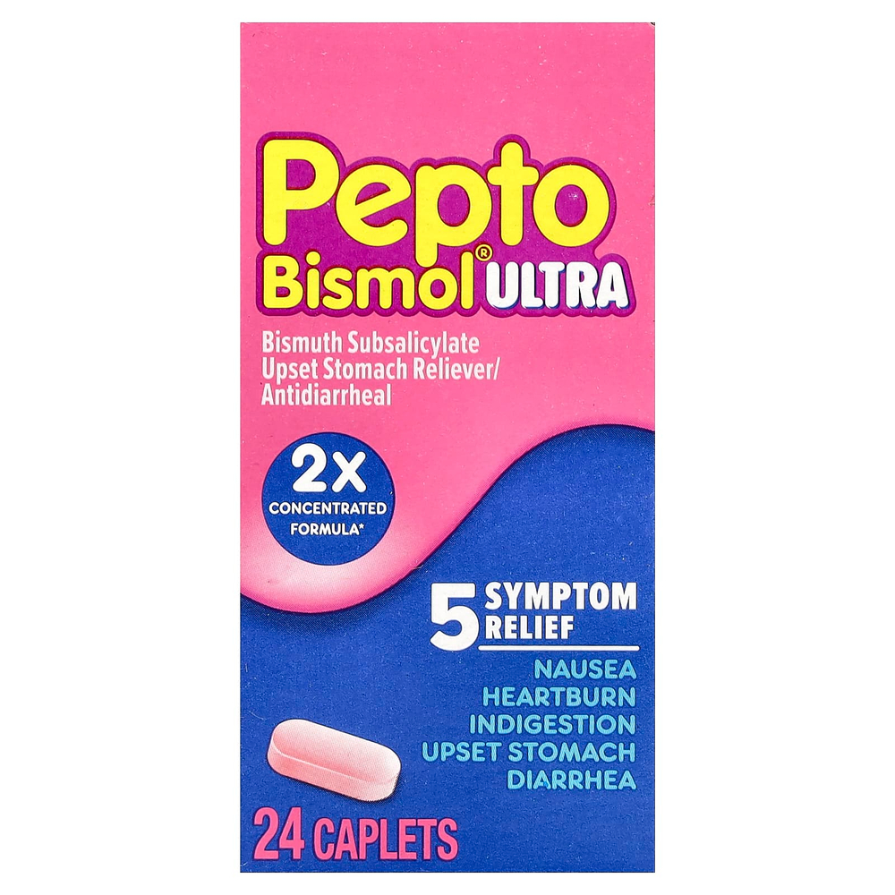 Pepto Bismol, Pepto Bismol® Ultra, 24 капсулы