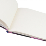 Скетчбук А5 40л., "Робот и неон" 100 г/м2, Проф-Пресс, 7БЦ, ламинированный картон, твин-лак, холодная фольга, блок-офсет