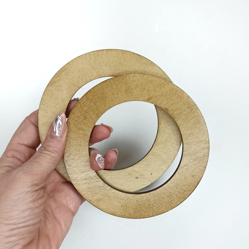 Ручки деревянные  12 см