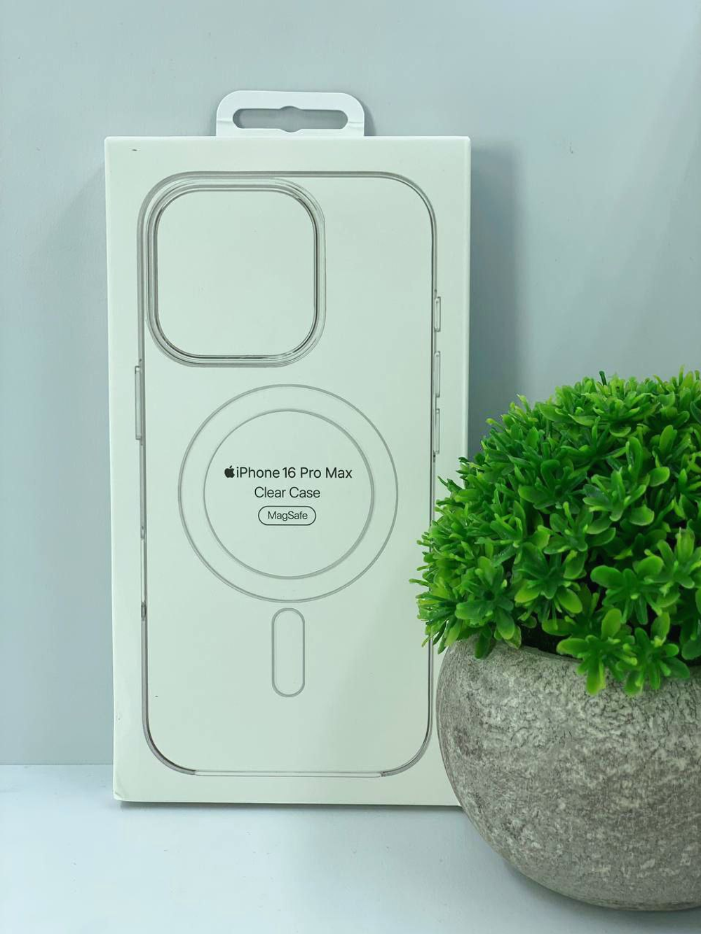 Прозрачный чехол MagSafe Clear Case с анимацией для iPhone 16 PRO MAX