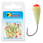 Мормышка фосфорная №81 КОНУС корюшиный, 2 упк по 10шт 0,35g