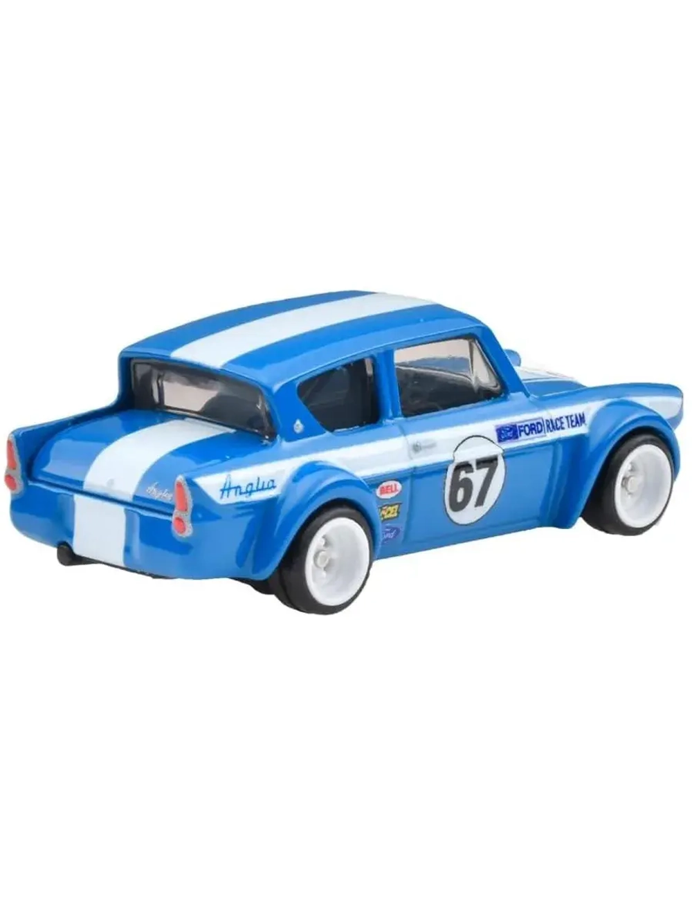 Машинка Хот Вилс Премиум 67 Ford Anglia Racer GJT68 HKF32