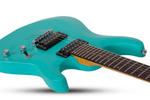 Schecter C-6 DELUXE SATIN AQUA