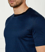 Футболка H-Thompson 204 BOSS BLACK - голубой(50518883)