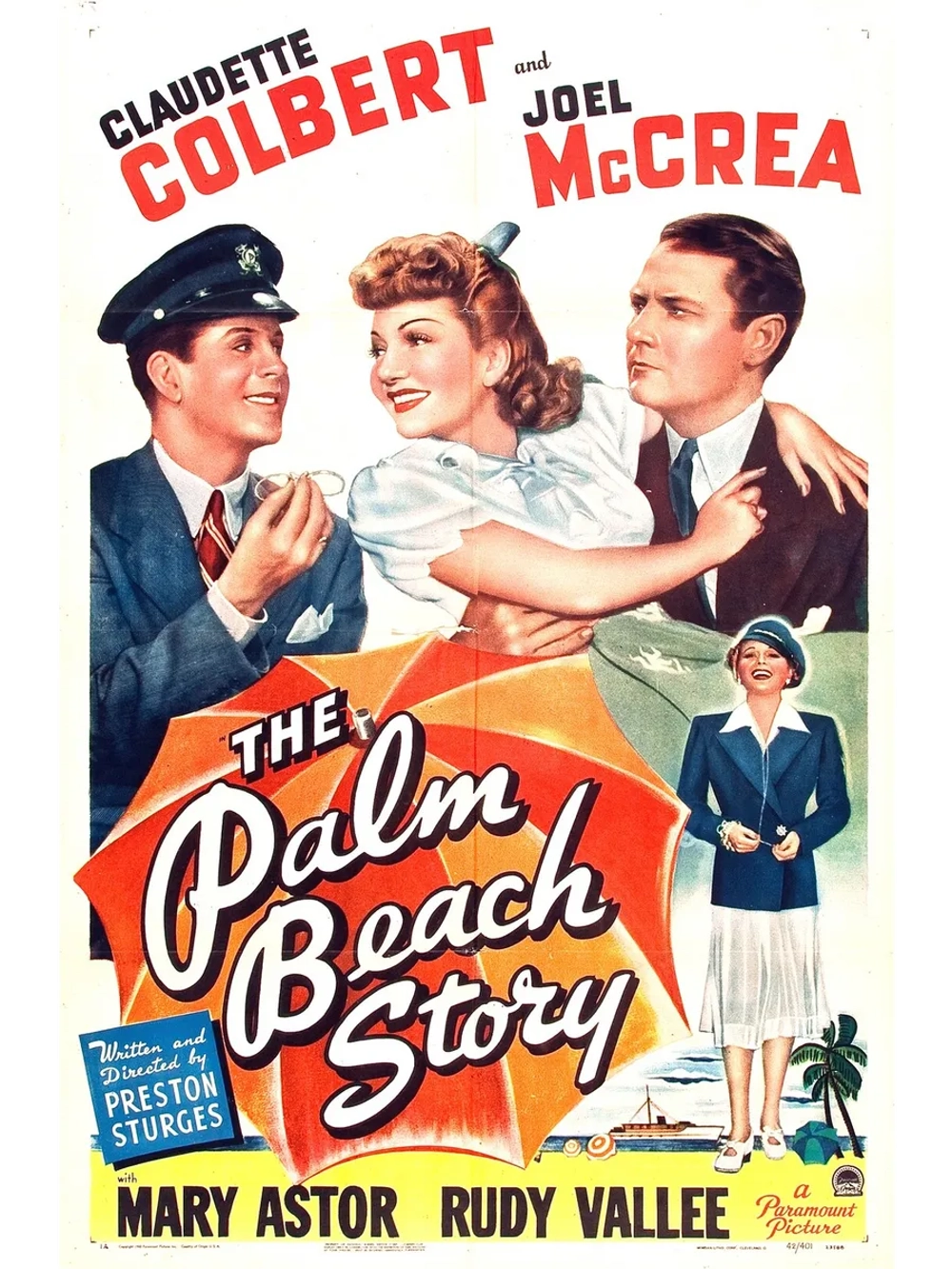 Приключения в Палм-Бич (1942) (DVD-R)