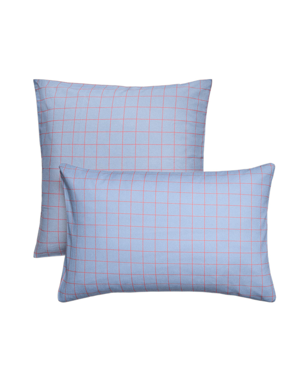 Наволочка Zara Home, лён 55%, хлопок 45%, в клетку, 2646/091