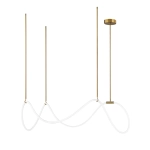 Подвесная люстра Loft It THREAD 10388P/C Brass