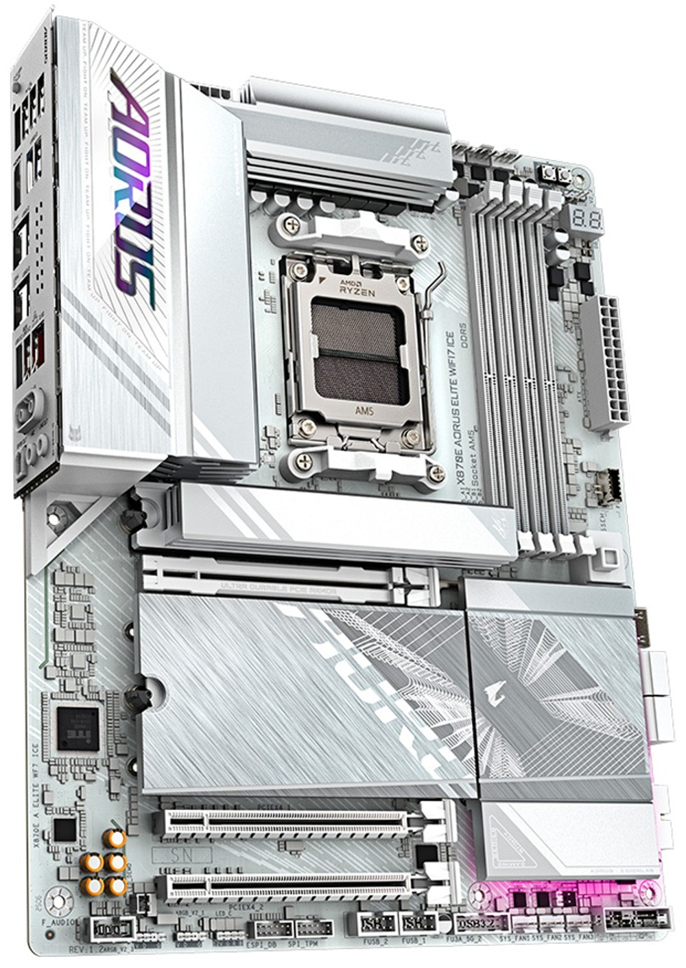 Материнская плата GIGABYTE X870E A ELITE WF7 ICE