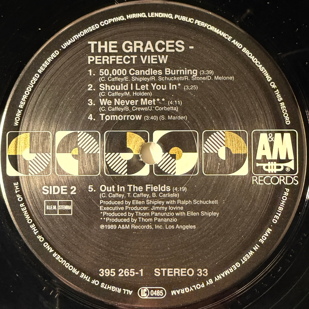 The Graces- Perfect View (Европа 1989г.)