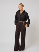 Рубашка оверсайз из хлопка