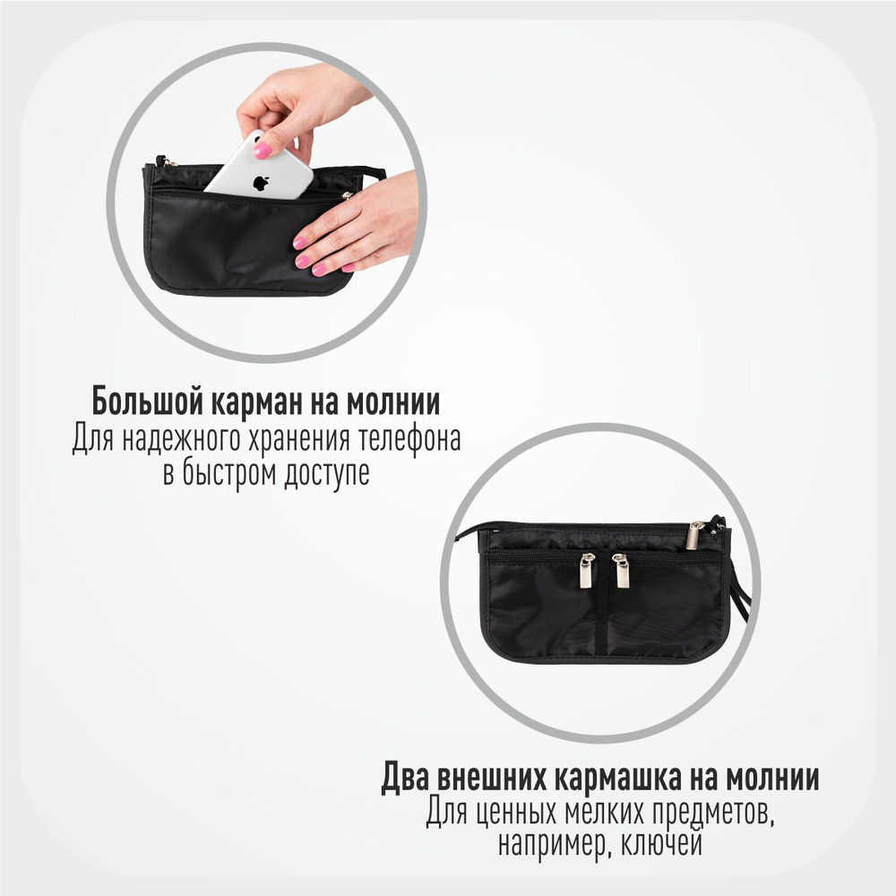 Органайзер для сумки, 22х13х4,5