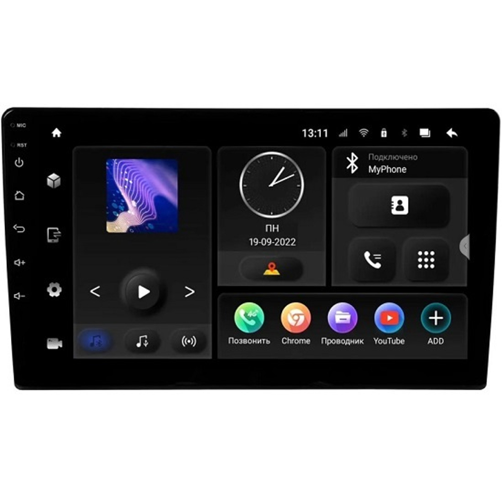 Автомагнитола ENERGY SOUND, 2DIN, 10", Bluetooth ,Android 12, 2G/32G, Wi-Fi, usb, пульт