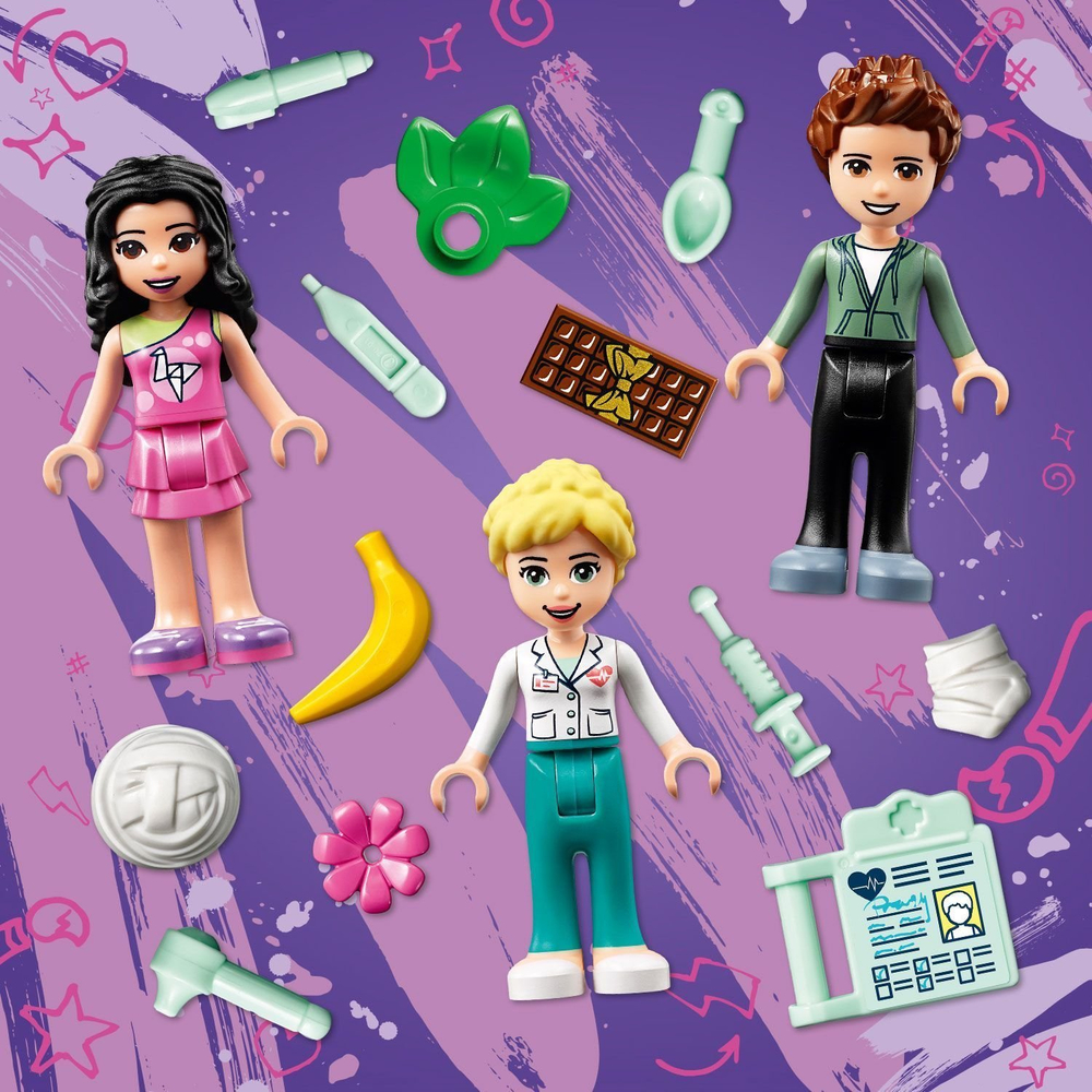 LEGO Friends: Городская больница Хартлейк Сити 41394 — Heartlake City Hospital — Лего Френдз Друзья Подружки