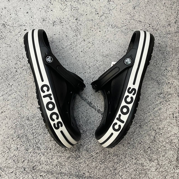 Шлепанцы Crocs black/white