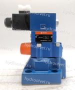 DBW20A2-5X/315YCW220-50N9K4 - Предохранительный клапан Ду25 с давлением настройки до 315 бар, управление - Y - внешний дренаж с разгрузкой A = закрыт с электроуправлением W220