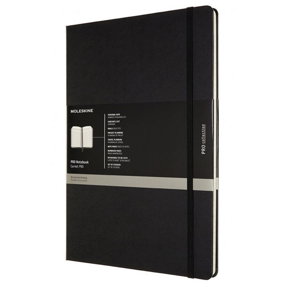 Блокнот Moleskine PRO XLarge 210*297 (PROPFNT5HBK)