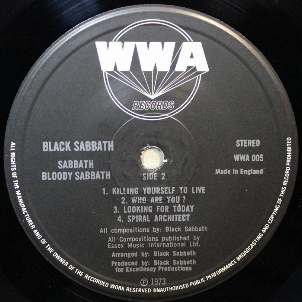 Black Sabbath / Sabbath Bloody Sabbath (LP)