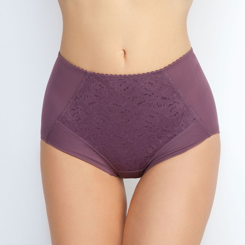 Трусы-макси с высокой линией талии (Размер: 46) (Цвет: черный)