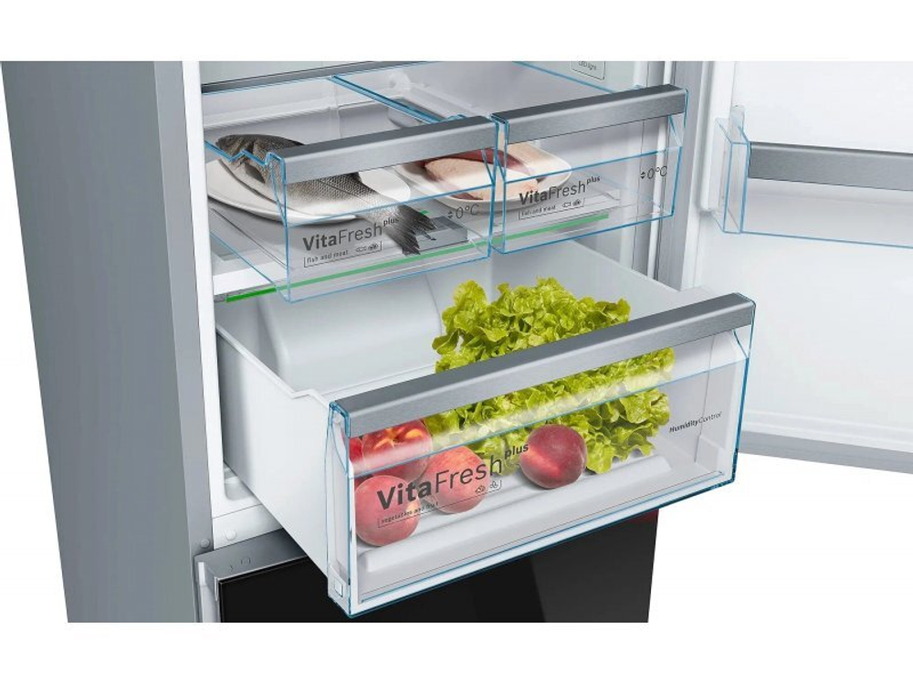 Холодильник Bosch KGN49LB30U черный