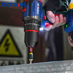 Аккумуляторный шуруповерт Nanwei NW-D8216C-4, 70 Нм, 20 В