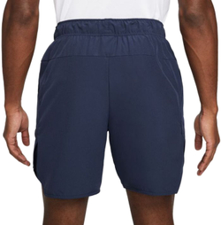 Мужские теннисные шорты Nike Dri-Fit Advantage Short 7in M - obsidian/white