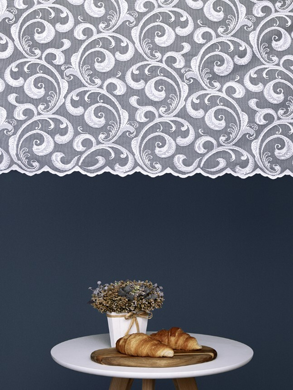 Тюль жаккард, пр-во Турция, ш. 60 см