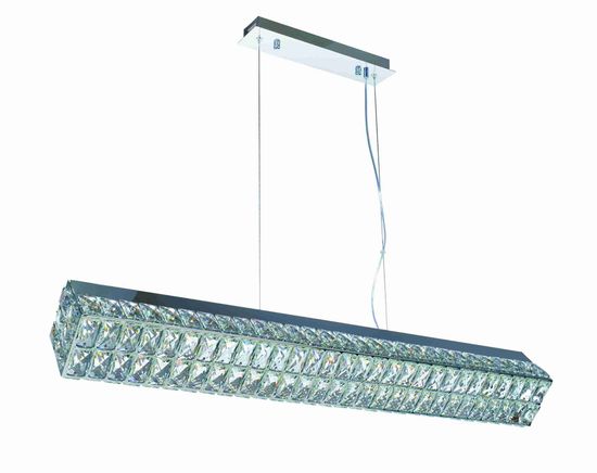 2809R/41W CHROME+CLEAR (1) Люстра NW