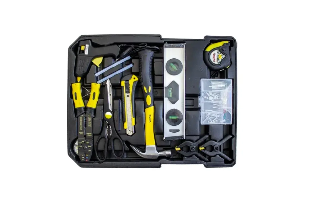 Набор инструментов 186пр. 1/4''1/2''(6-гр.) (4-30мм) ''Дорожный кейс'' WMC TOOLS WMC-WMC186