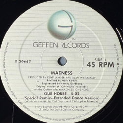 Виниловая пластинка Madness ‎– Our House LP