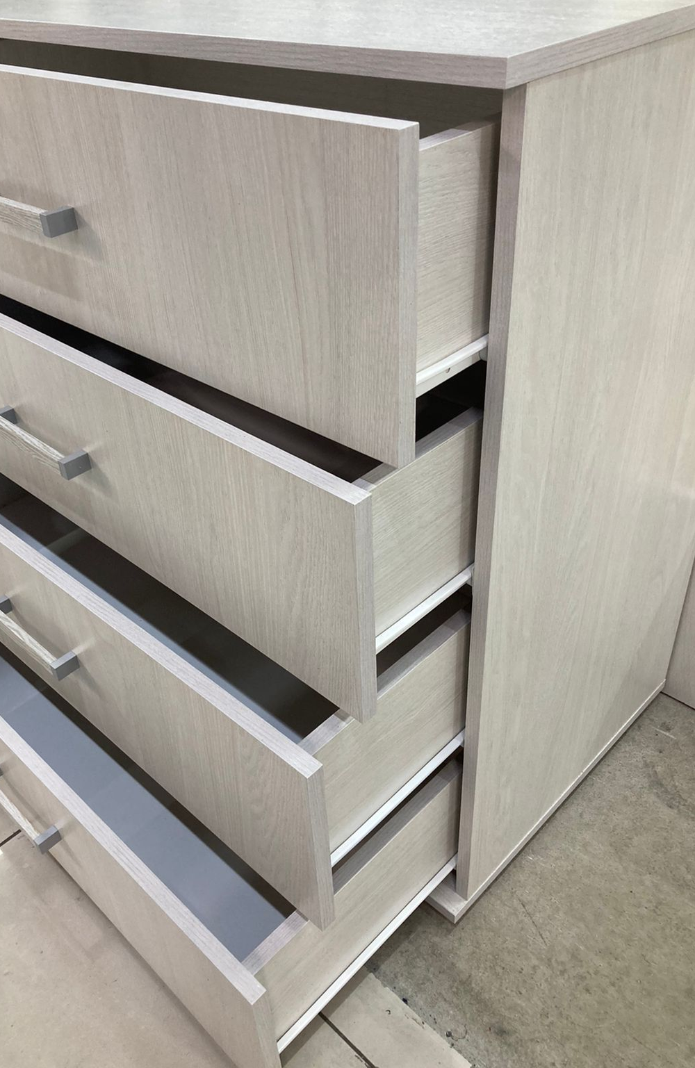 Комод Белла КМ-02 ясень белый