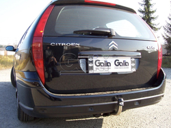 Оцинкованный фаркоп на Citroen C5 I и II универсал 2001-2008, с 2005-2008 необходим блок согласования (без электрики), Galia C040A